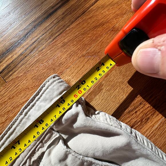 COLUMBIA x Mens Tan Flat Front Outdoor Chino Shorts Size 40W - Picture 3 of 8